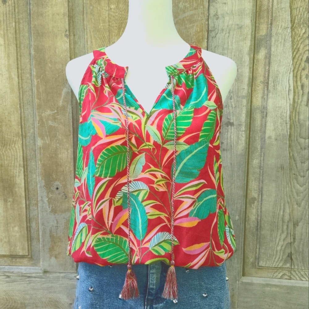 Tropical Floral Top